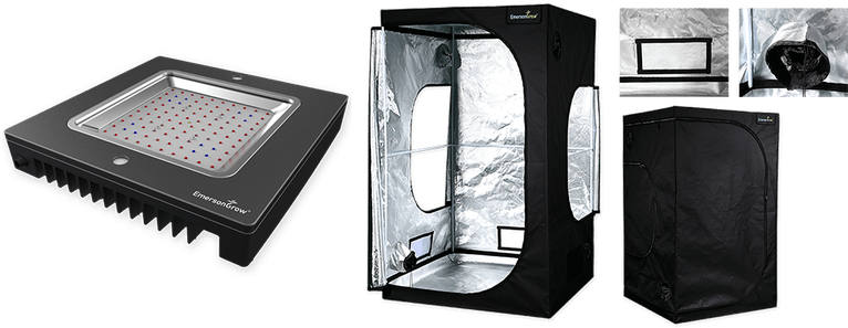 Prism Growtent 446 Combo - Grow Light (768x331), Png Download