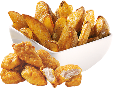 Dippers & Wedges Combo - Potato Dippers Png (400x300), Png Download