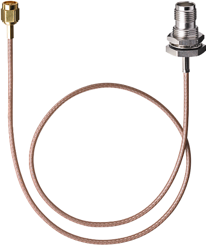 Rf Sma Conector De Antena - Ip Code (424x500), Png Download