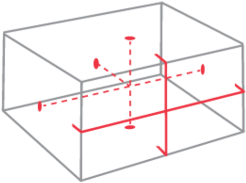 Level Laser Self Levelling, Red Beam Dot And Crossline - Line (550x391), Png Download