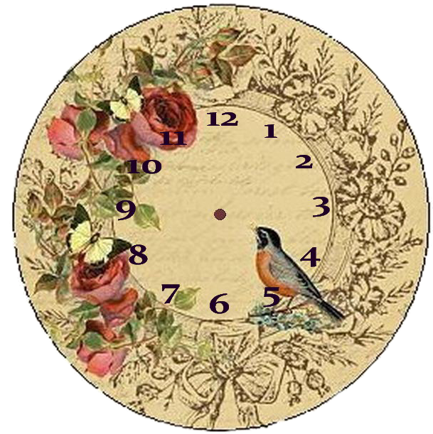 Preciosidades, A Cual Más Bonita - Imagenes De Relojes Vintage (615x621), Png Download