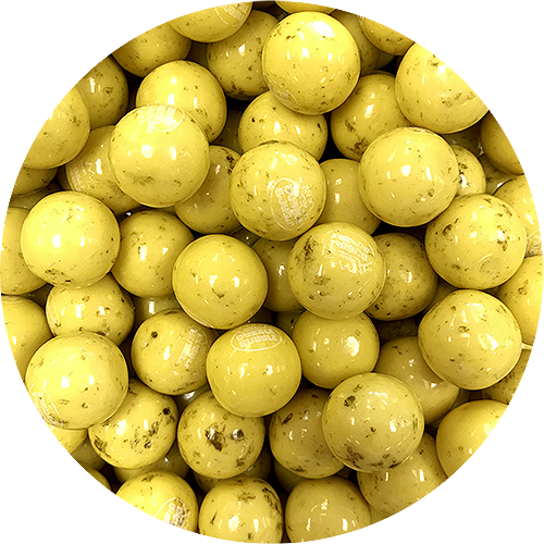 Dubble Bubble Banana Cream Pie Gumballs - Sphere (500x500), Png Download