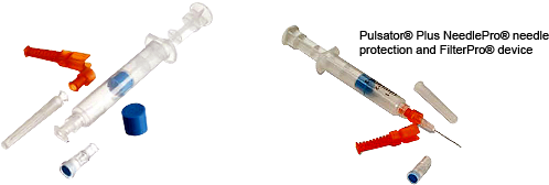 Arterial Blood Sampling Syringe (600x250), Png Download