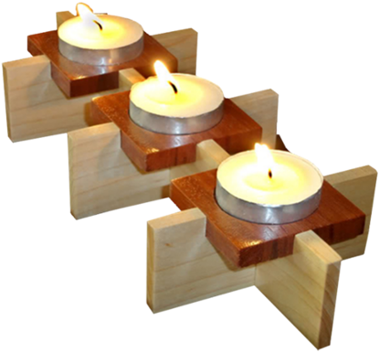 Candle Holder - Living Room (498x471), Png Download