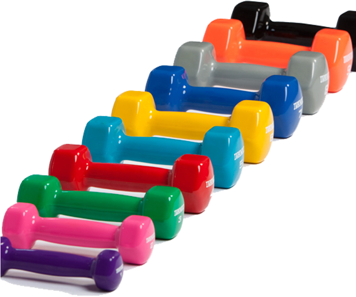 Mancuernas De Vinil - Vinyl Dumbbell (800x800), Png Download