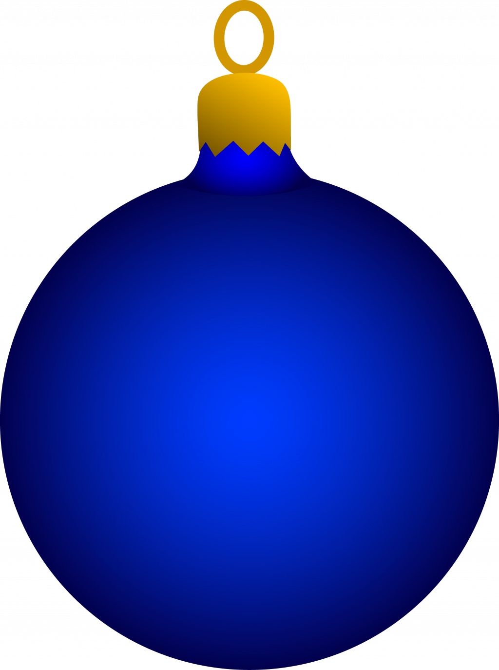 Uncategorized ~ Blue Christmas Tree Ornament Free Clip - Blue Christmas Ornament Clip Art (1024x1374), Png Download