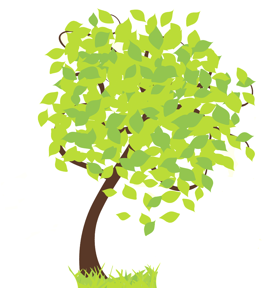 Una Caricatura Es Un Hermoso Árbol Verde - Narratives Of The Heart (1024x1024), Png Download