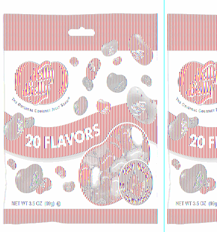 A Jelly Belly Assorted Flavor 12 X 100 G For - Circle (429x460), Png Download