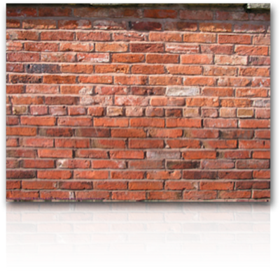 Red Brick Wall Png Download - Brown King - Back To Jesus (400x388), Png Download