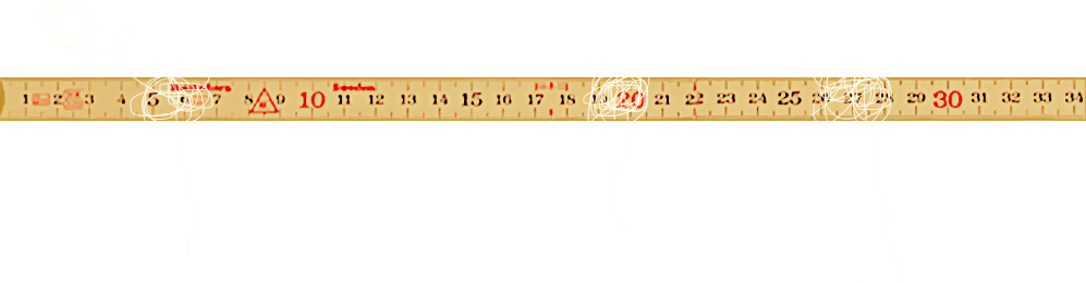 Yardstick - Yard Stick Transparent (997x260), Png Download