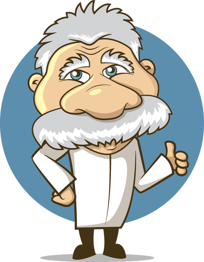 Leave A Reply Cancel Reply - Clipart Einstein Cartoon (420x537), Png Download