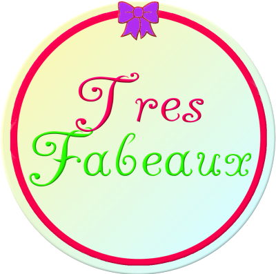 Tres Fabeaux - Yummy Apology Monogram F Tile Coaster (425x424), Png Download