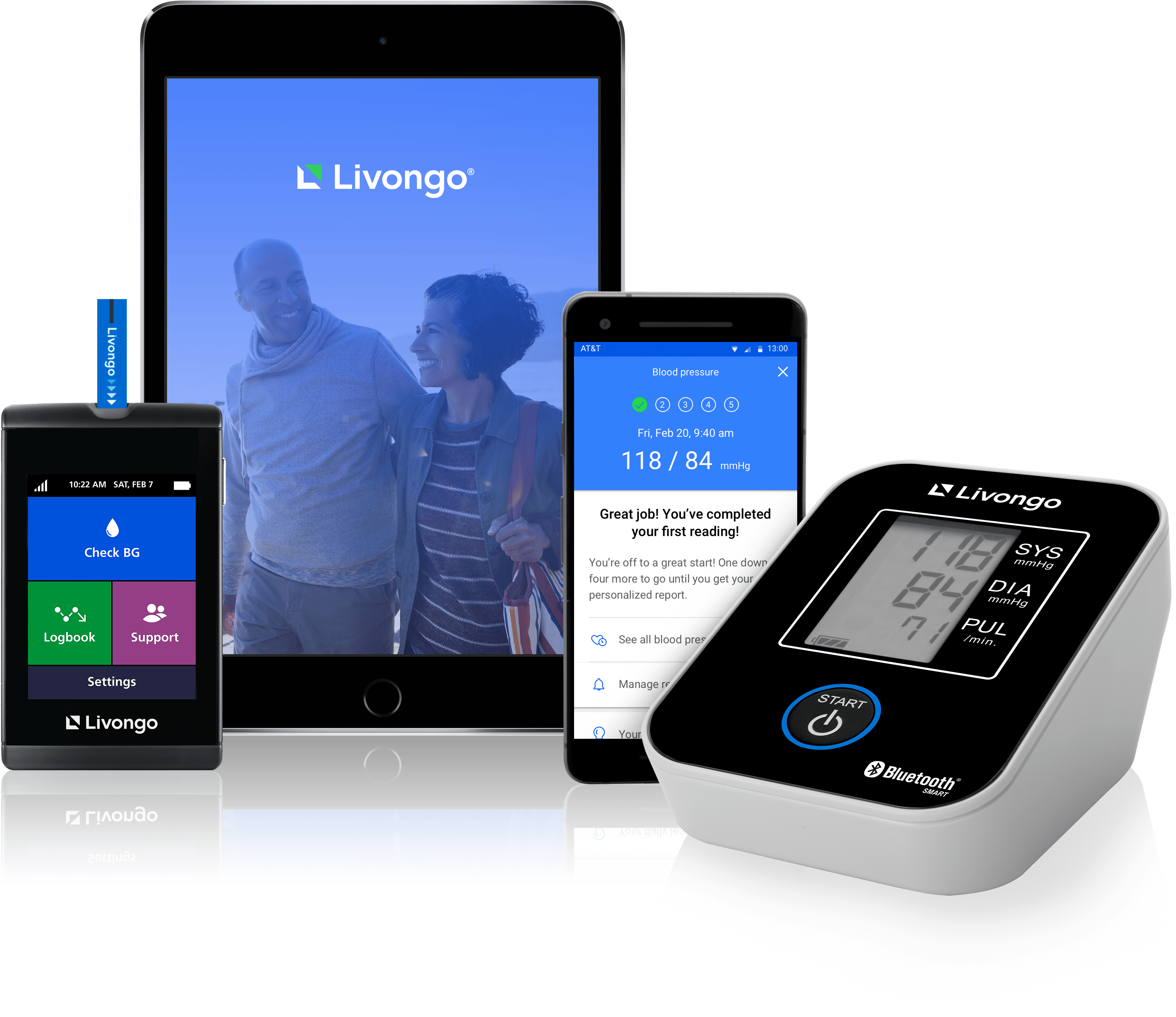 Chronic Disease Management Company Livongo Boosts Platform - Smartphone (4372x3669), Png Download