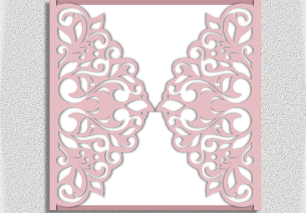 Plantilla De Sobre Troquelado Para Invitación De Xv - Craft (609x425), Png Download