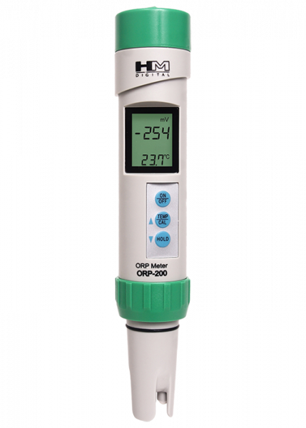Hm Digital Orp 200 Waterproof Orp Meter, 999 To 1000 - Hm Digital Com-100 Waterproof Ec Tds Temperature Meter (429x600), Png Download