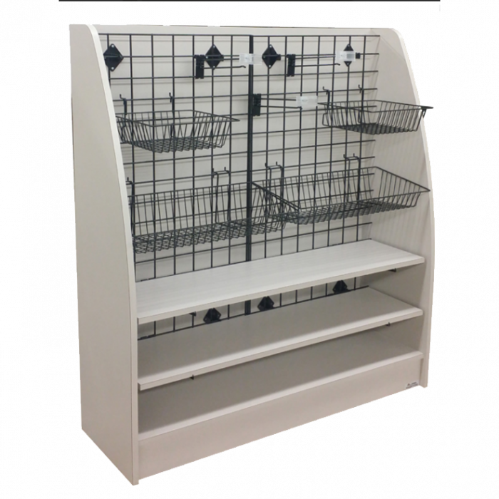 Micro Market Fixtures Free Standing Product Display - Display Stand (700x700), Png Download