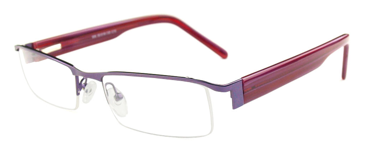Purple Glasses Frame - Glasses (720x300), Png Download