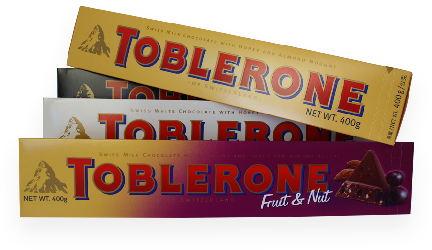 Toblerone - Toblerone Fruit & Nut Milk Chocolate - 3.52 Oz (900x600), Png Download