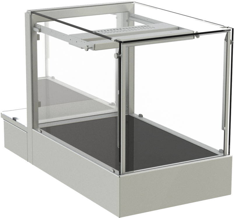 Countertop Heated Display Case - Gazebo (900x900), Png Download