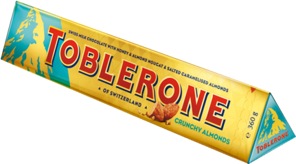 Product No - - Toblerone Fruit And Nut 360g (450x450), Png Download