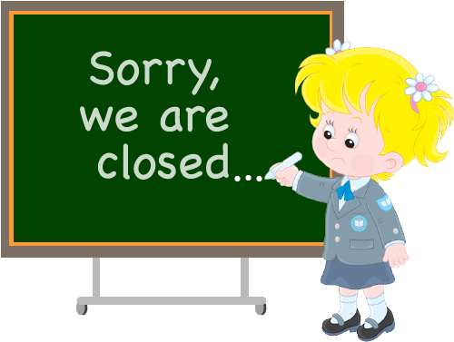 Faq - Daycare Is Closed (505x437), Png Download