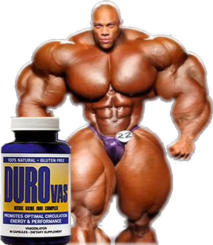 Durovas Comparison Turkesterone Bodybuilding, Anabolic - Body Builder No Supplements (442x500), Png Download