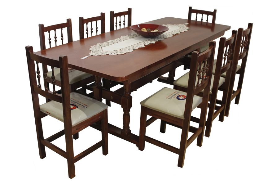 Juego De Comedor - Wooden Nest Set Table Chiniot (850x598), Png Download