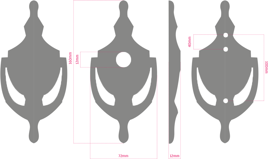 V6 Bolt Drawing - Drawing (1100x674), Png Download