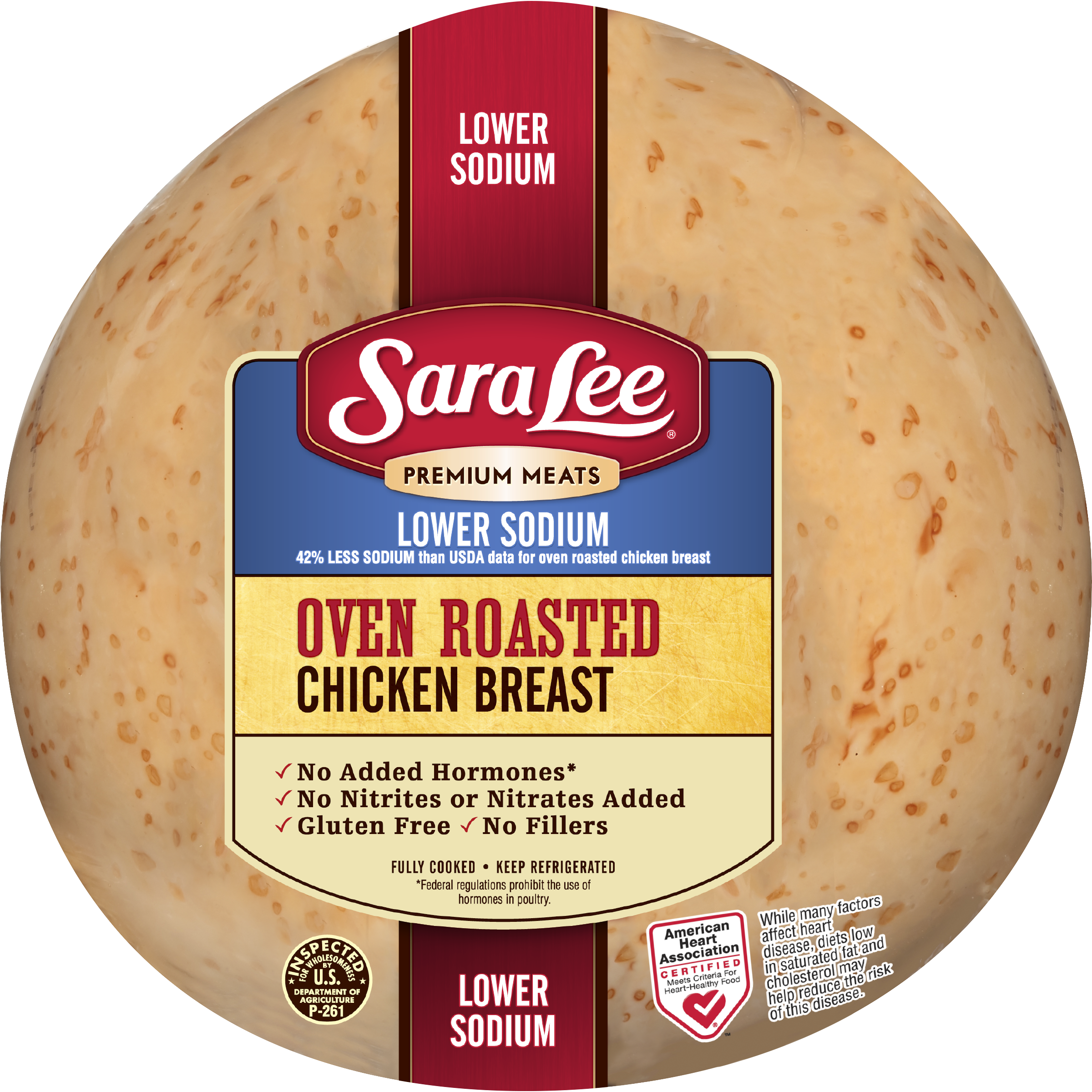 Sara Lee® Premium Meats Oven Roasted Chicken Breast - Sara Lee Premium Meats Oven Roasted Chicken Breast (2400x2400), Png Download