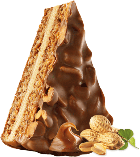 Toblerone Almondy Cake (510x510), Png Download