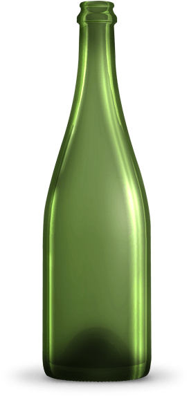 Botellas De Vidrio Png - Botella Espumoso (280x650), Png Download