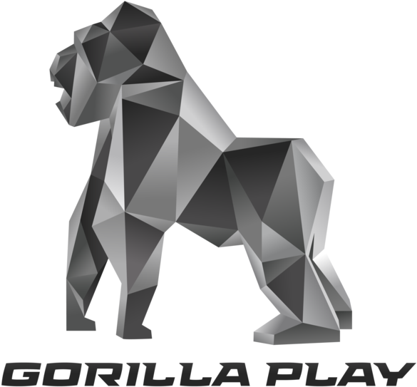 Gorilla 20play Final Logo - Gorilla Paper (600x599), Png Download