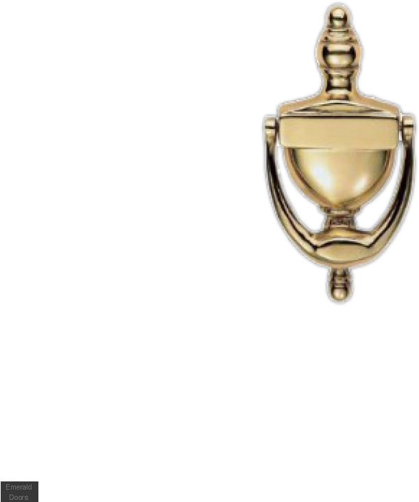 Victorian Urn Door Knocker - Urn Door Knocker Stainless Brass (1000x1000), Png Download