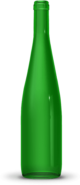 Empezamos Con La Botella Rhin - Glass Bottle (280x650), Png Download