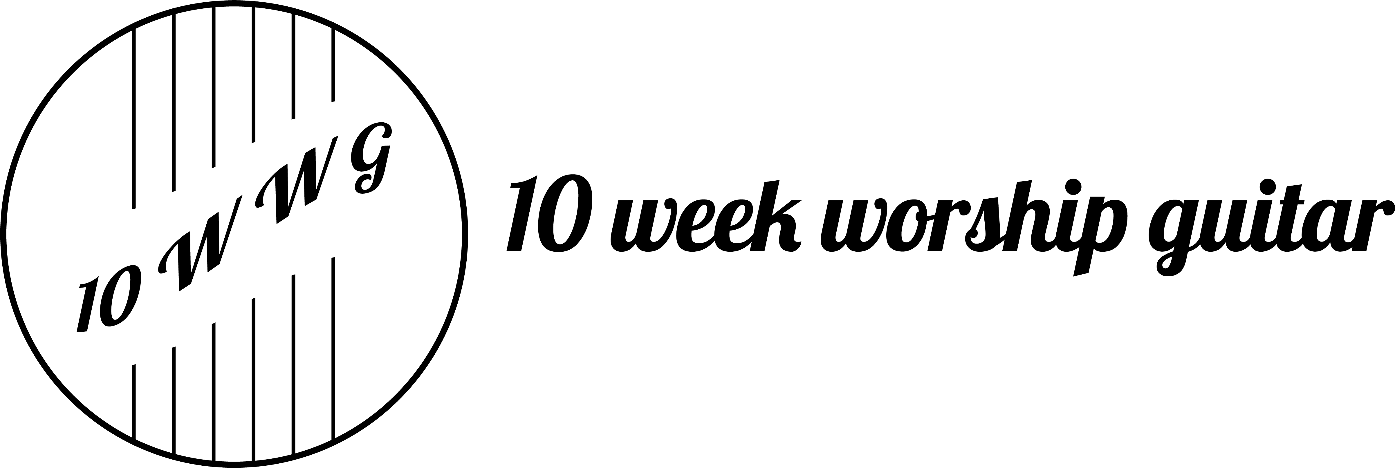 10 Week Worship Guitar (4806x1708), Png Download