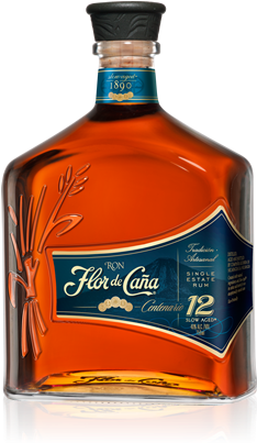 Doce Centenario - Flor De Caña Centenario 12 (246x647), Png Download