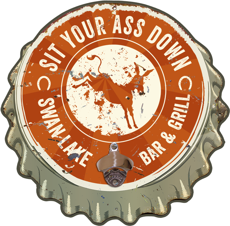 These Vintage Art Replicas Of Bottle Caps Feature A - Chief Cook Wood Bottle Opener (800x788), Png Download