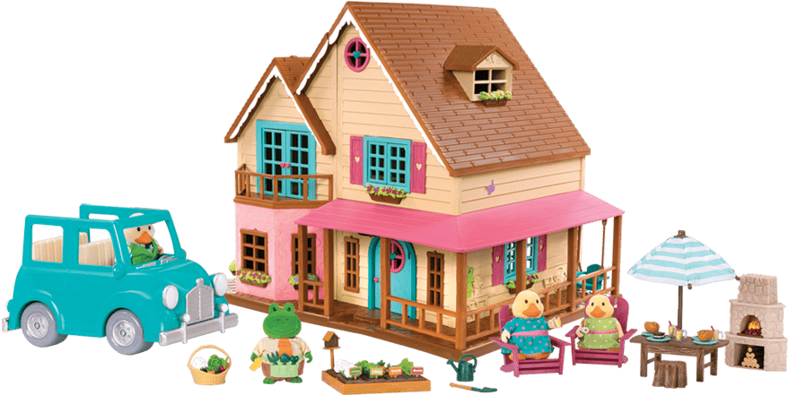 Honeysuckle Hillside - Li L Woodzeez Hillside Cottage (900x470), Png Download