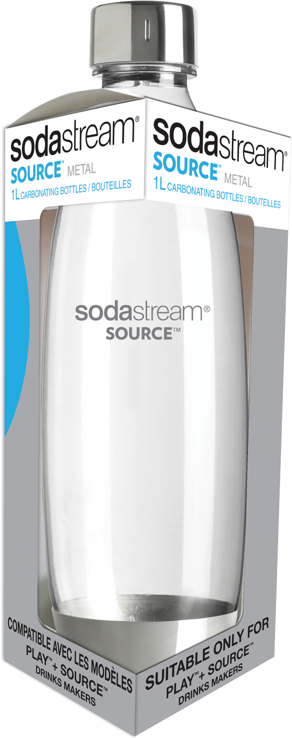 Download Botella De Metal Sodastream Source Carbonating Bottle Metal