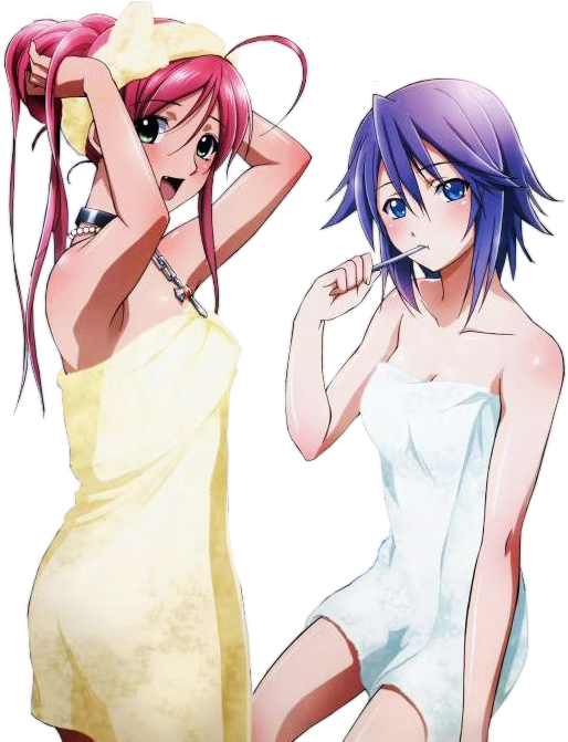 07 Dec 2010 - Great Eastern Entertainment Rosario Vampire Moka And (576x670), Png Download