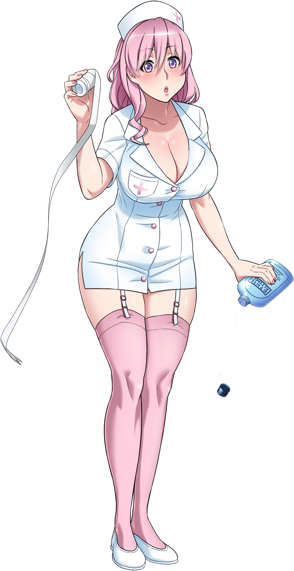 Muja Kina - Nurse From Yandere Simulator (1000x1944), Png Download