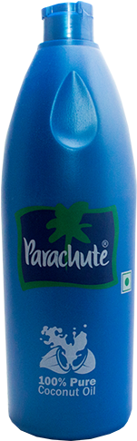 Parachute 100 Pure Premium Coconut Oil 200ml - Edible, (500x500), Png Download