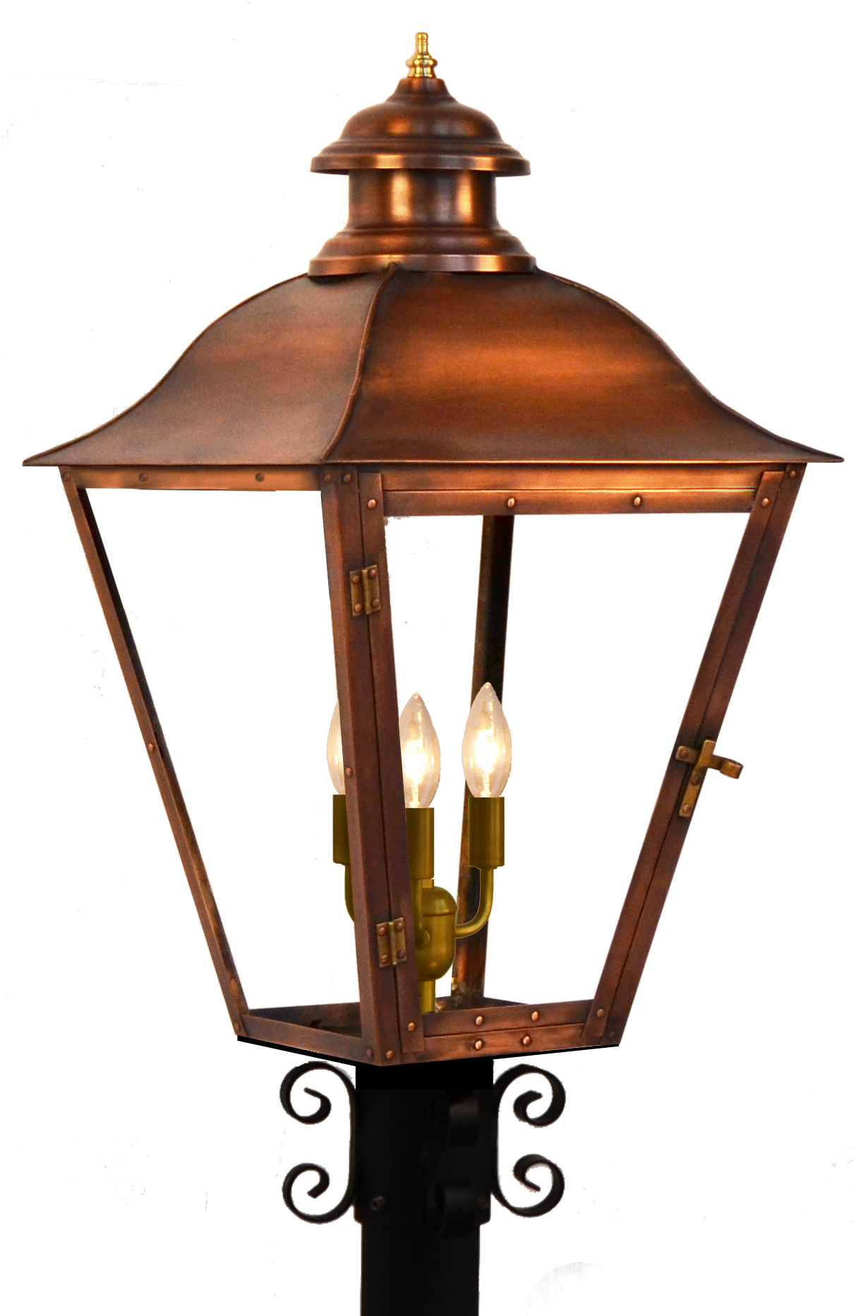 Street Lantern - Gas Lighting (1315x1864), Png Download