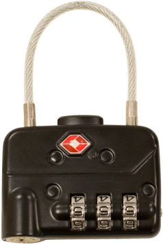 1skb Pdl C Tsa Approved Cable Combination Locks - Skb 1skb-pdl-c Tsa Pad Cable Locks, Pack Of 2 (700x356), Png Download