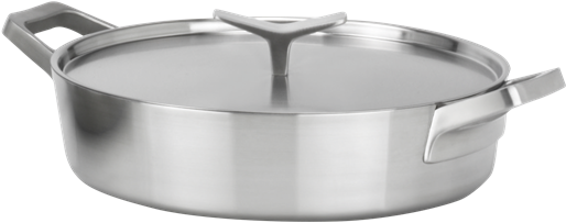 Aeg Aeg Gourmet Collection Low Casserole Acc133 - Aeg Gourmet Collection 4.5l Low Casserole Pan With (800x500), Png Download