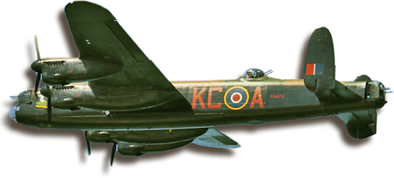 Plane - - Avro Lancaster (552x250), Png Download