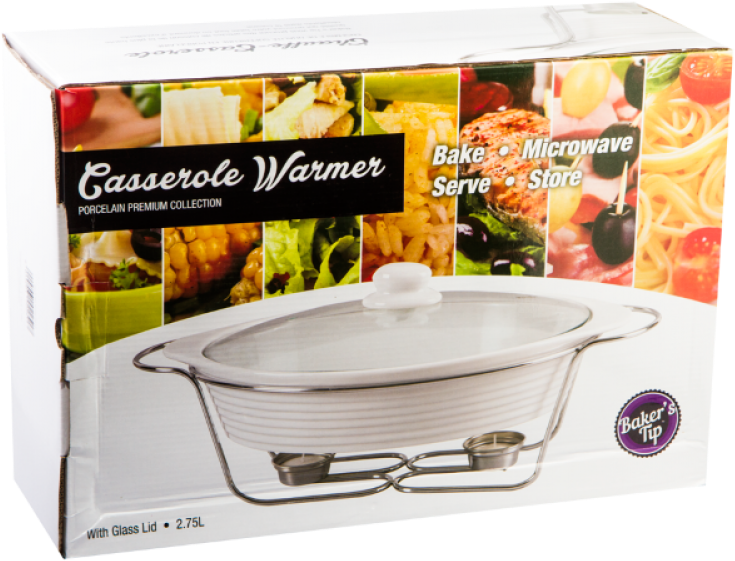 Casserole Warmer With Glass Lid - Casserole Warmer (786x1000), Png Download