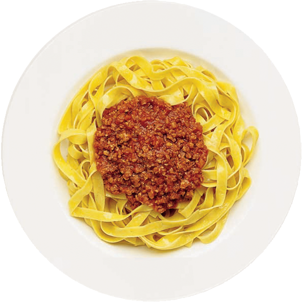 Tagliatelle Alla Bolognese - Pasta Png (600x600), Png Download
