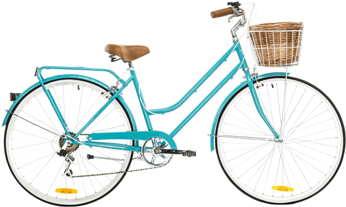 Reid Cycles Vintage Olive Bike (800x532), Png Download