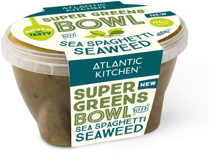 Atlantic Kitchen Super Greens Bowl - Atlantic Kitchen Super Green Bowl With Sea Spaghetti (450x348), Png Download
